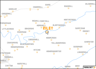 map of Riley