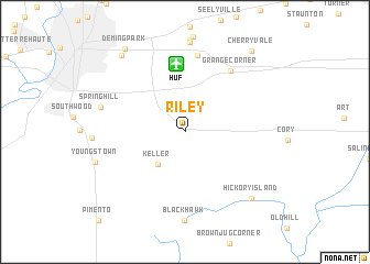 map of Riley