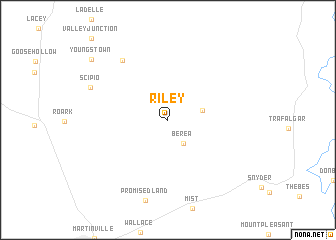 map of Riley