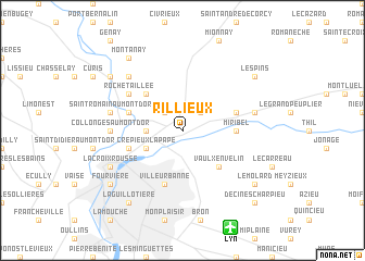 map of Rillieux