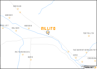 map of Rillito