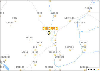 map of Rimassa