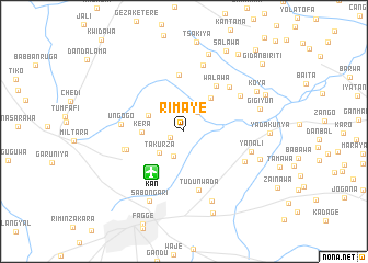 map of Rimaye