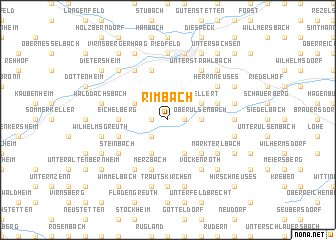 map of Rimbach
