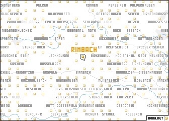map of Rimbach