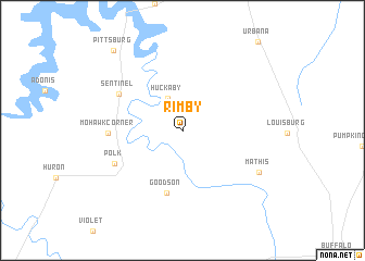 map of Rimby