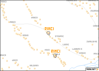 map of Rimci