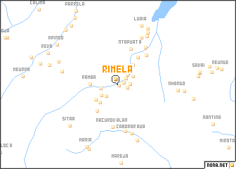 map of Rimela