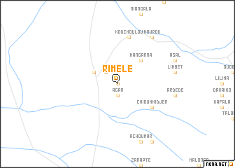 map of Rimélé