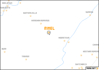 map of Rimel