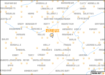 map of Rimeux