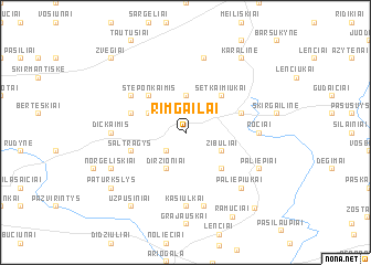 map of Rimgailai