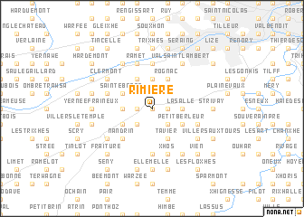 map of Rimière