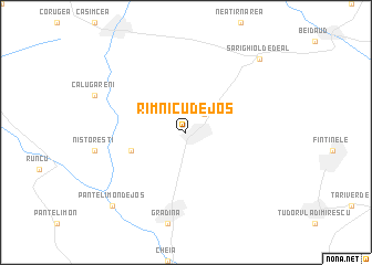 map of Rîmnicu de Jos
