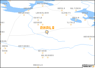 map of Rimpilä