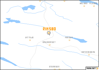 map of Rimsbo