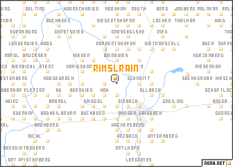 map of Rimslrain