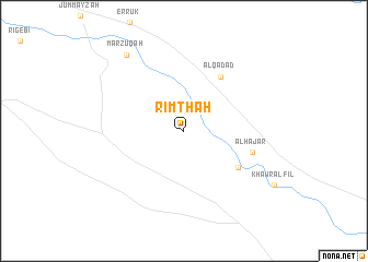 map of Rimthah