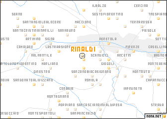 map of Rinaldi