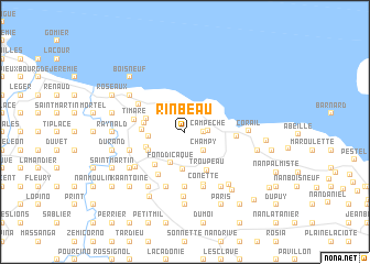map of Rinbeau