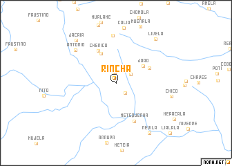 map of Rincha
