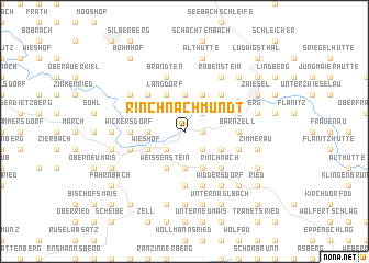 map of Rinchnachmündt