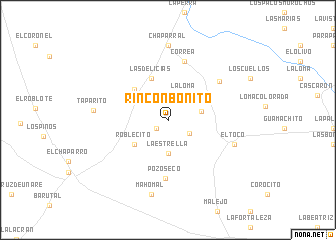 map of Rincón Bonito