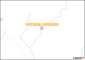 map of Rincón de los Negros