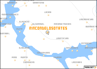 map of Rincón de los Otates