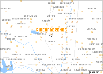 map of Rincón de Romos