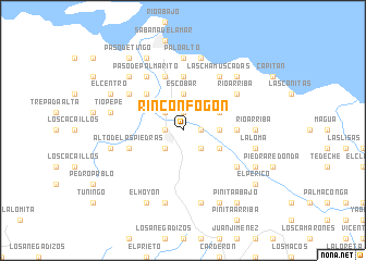 map of Rincón Fogón