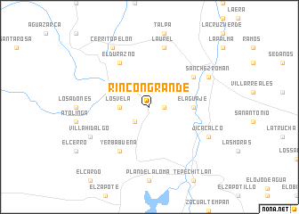 map of Rincon Grande