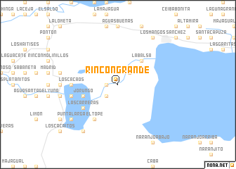 map of Rincón Grande