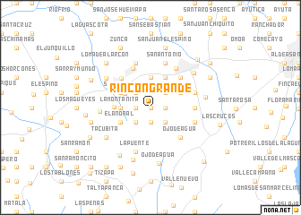 map of Rincón Grande