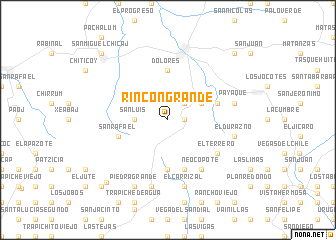 map of Rincón Grande