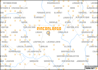 map of Rincón Largo