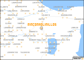 map of Rincón Molinillos