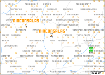 map of Rincón Salas