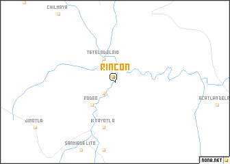 map of Rincón