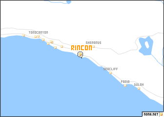 map of Rincon