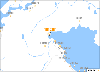 map of Rincón