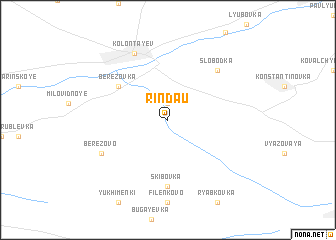 map of Rindau