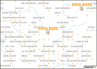 map of Rindlberg