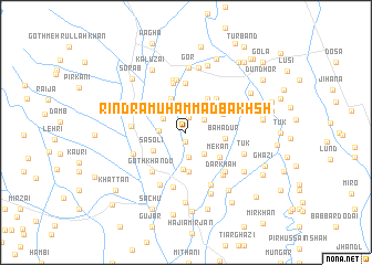 map of Rindra Muhammad Bakhsh