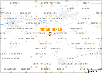 map of Rindsmühle