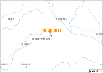 map of Rinduhati