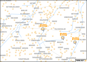 map of Rind