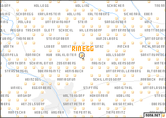 map of Rinegg