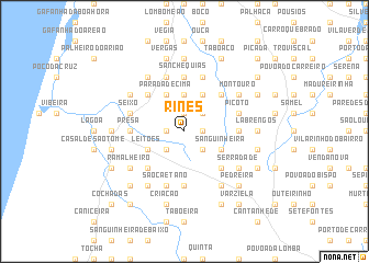 map of Rines