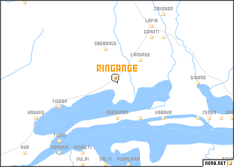 map of Ringange